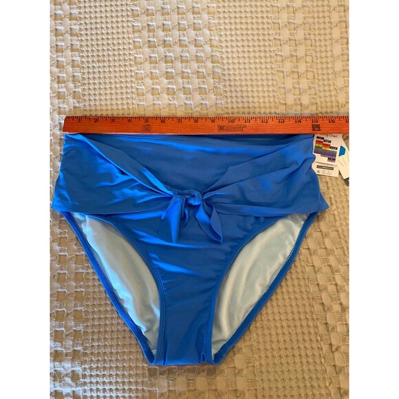 NEW Time and Tru Bikini  Bottoms Size Medium 8-10  High Waist (top available) - Picture 2 of 9